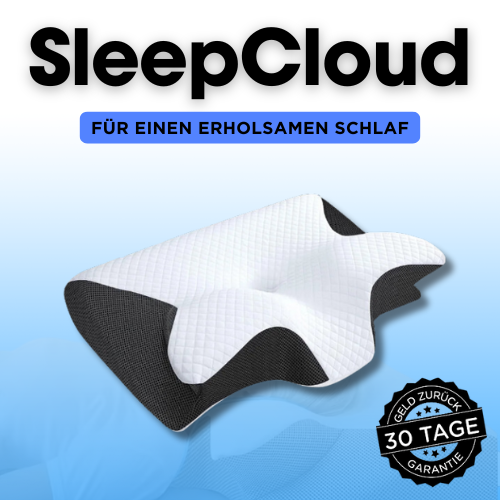 SleepCloud - orthopädisches Schlafkissen